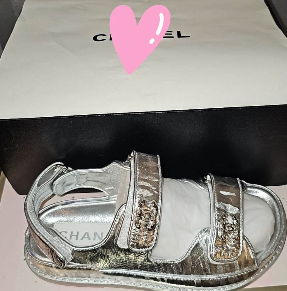 Silver Sandals